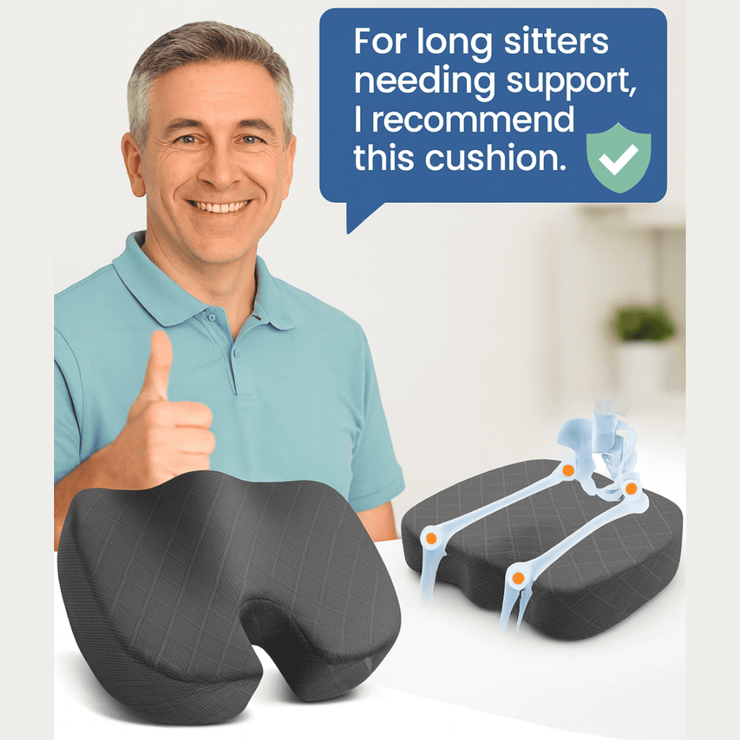 All-Day Ergonomic Relief Cushion