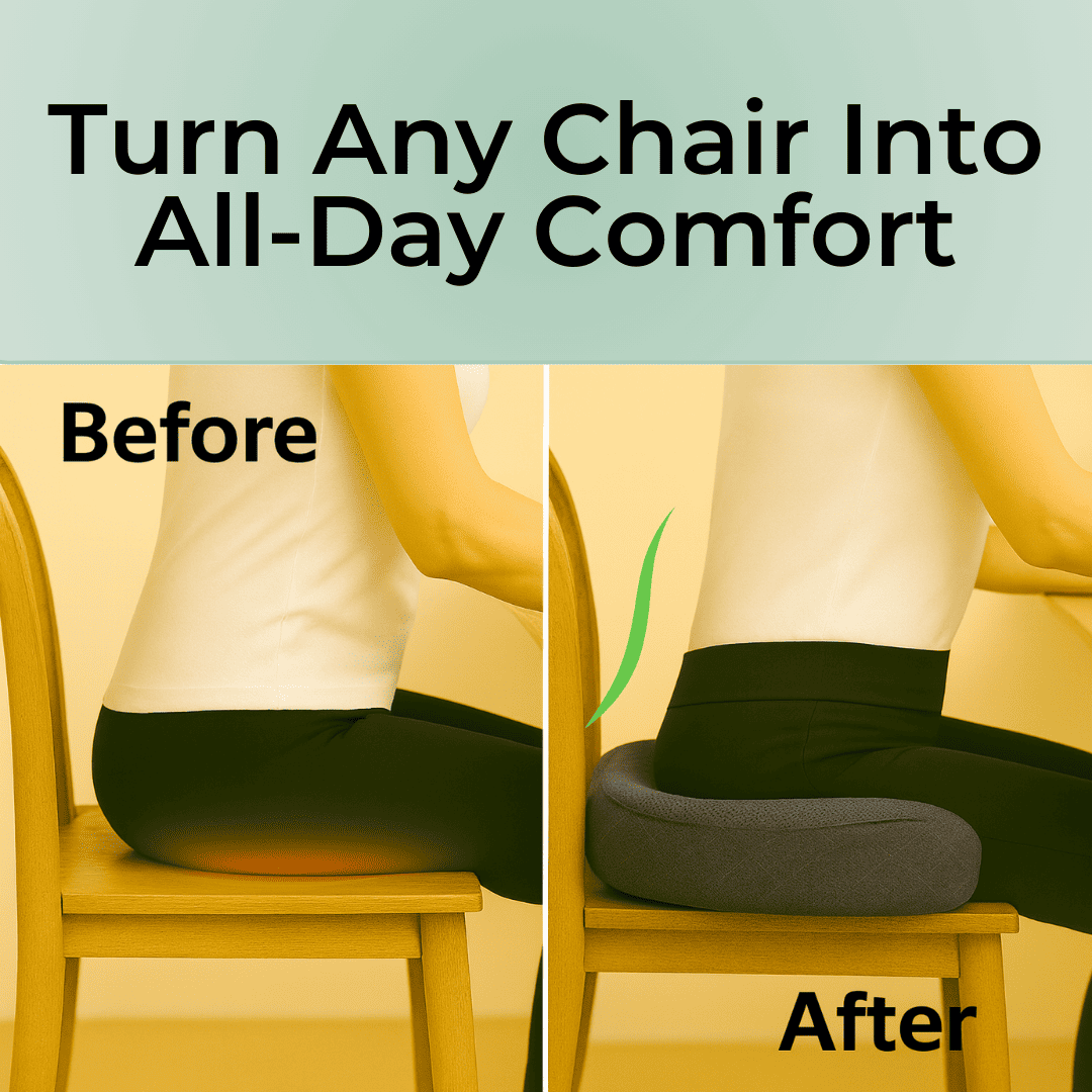 All-Day Ergonomic Relief Cushion